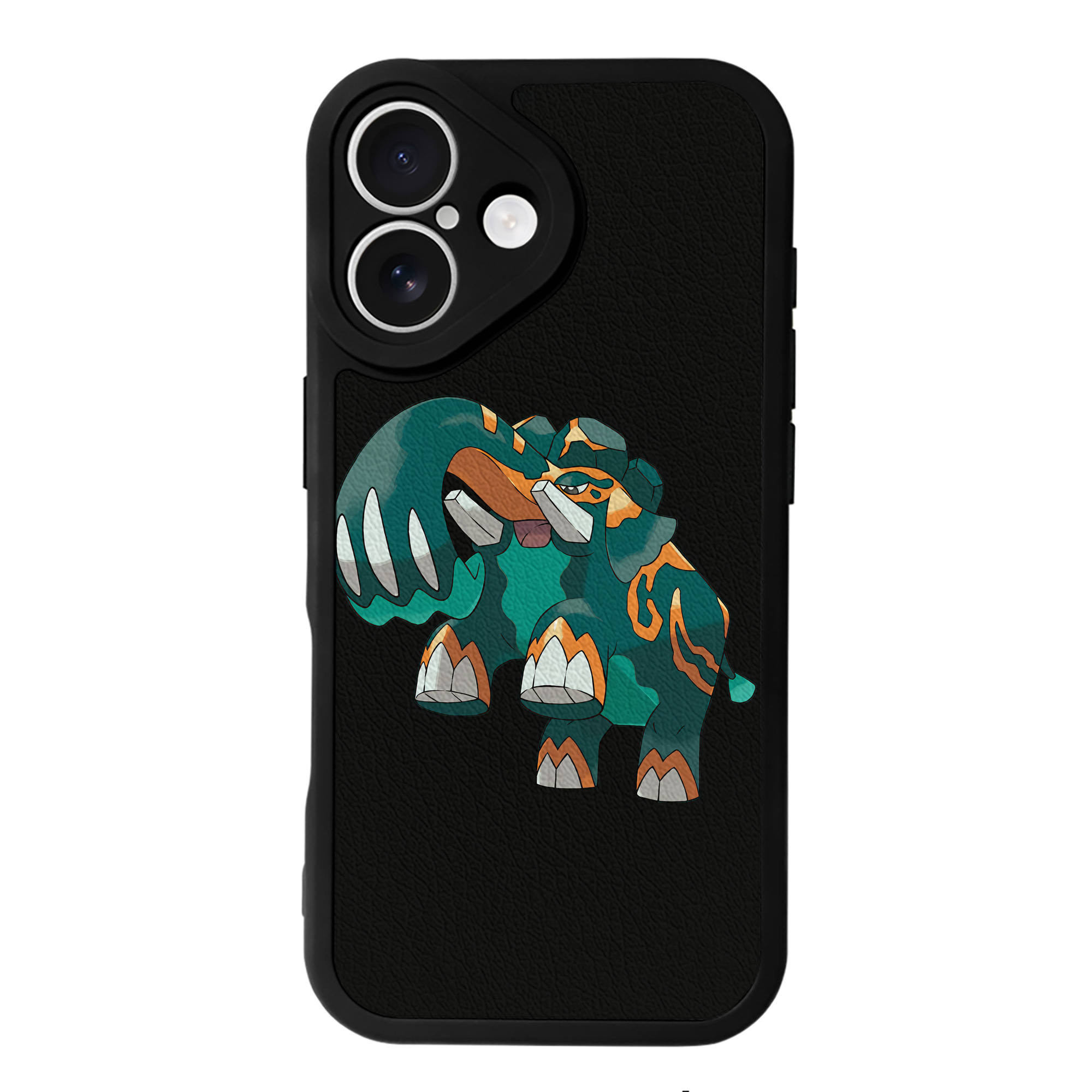（画像用） ポケットモンスター Pokémon 【iPhone 16シリーズ対応】シリコンスマホケース（レザー調） 材質：シリコン